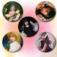K-POP Singer Jo Yu Ri Badges Creative Tinplate Soft Button Pins Animal Icon Brooch Lapel Backpack Badge