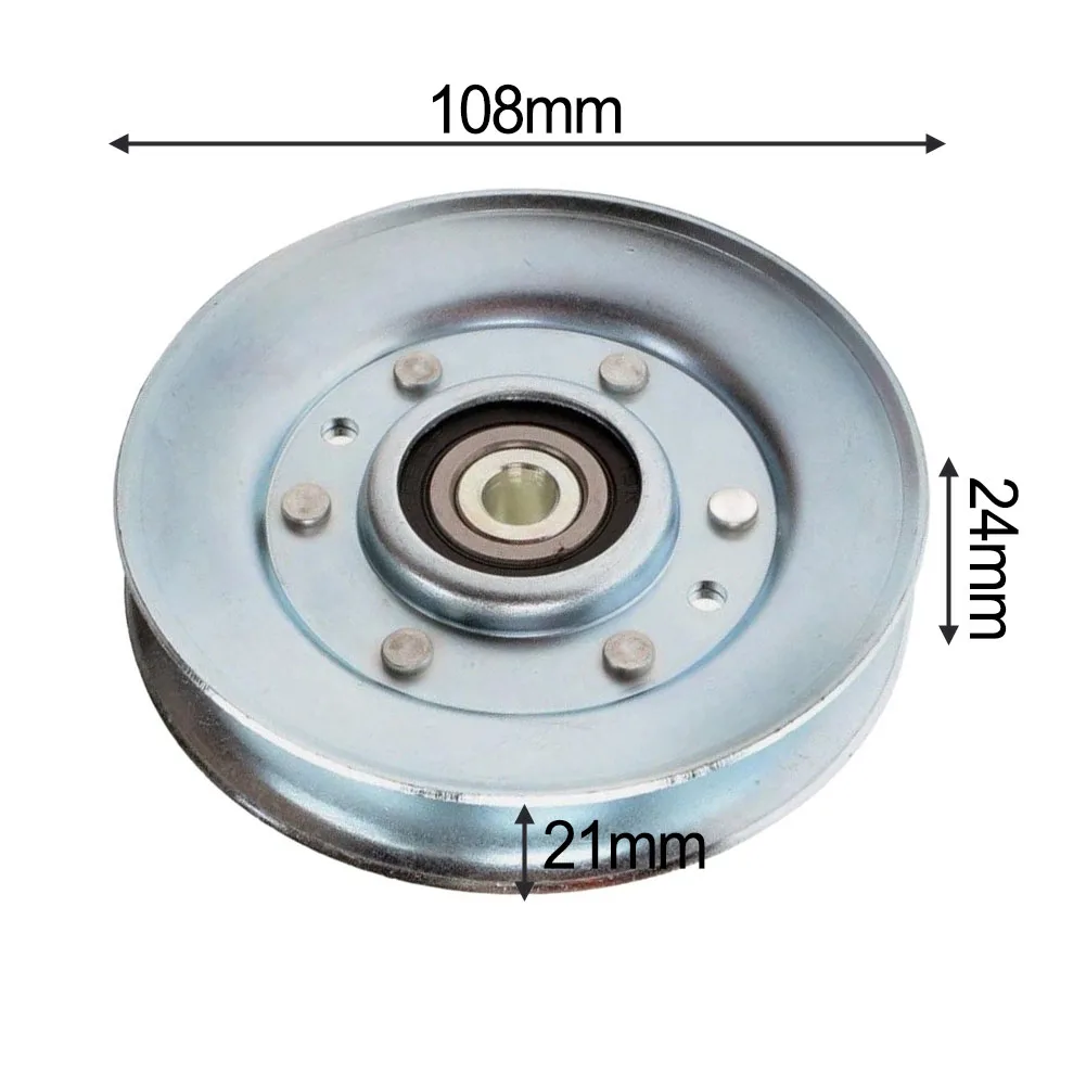 Replacement Belt Pulley Tensioner Idler Wheel For Jonsered For Partner 146763 173902 Lawn Mower Part Metal Construction