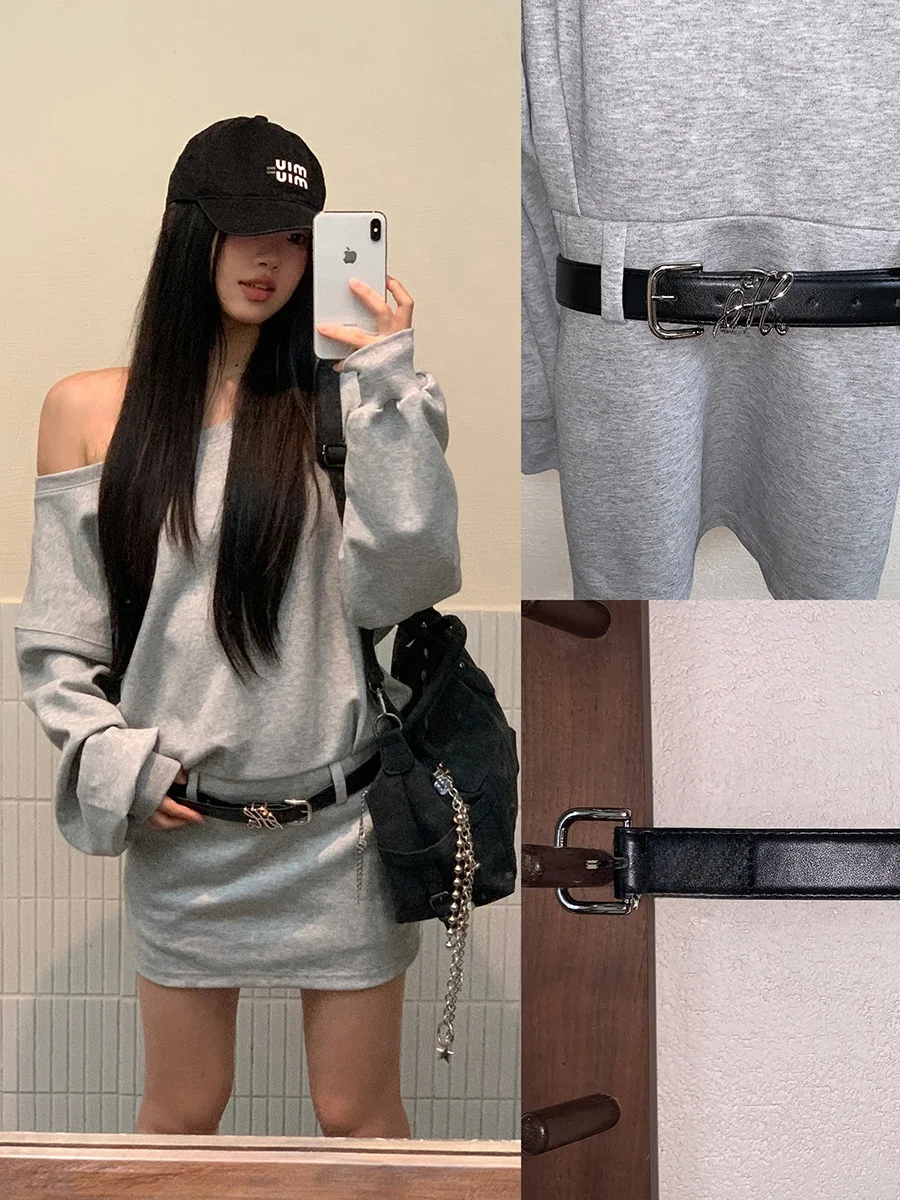 

Женский пояс Bla, новинка 2025, декоративная юбка, высококачественный дизайн, небольшой кожаный ремень Ence