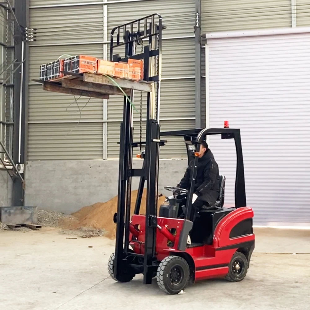 Mini Forklift Electric 0.8Ton 1 2 3 4 5 Ton Lifting up 3m-7m Warehouse CE Battery Forklifts Solid Tire Electric Forklift