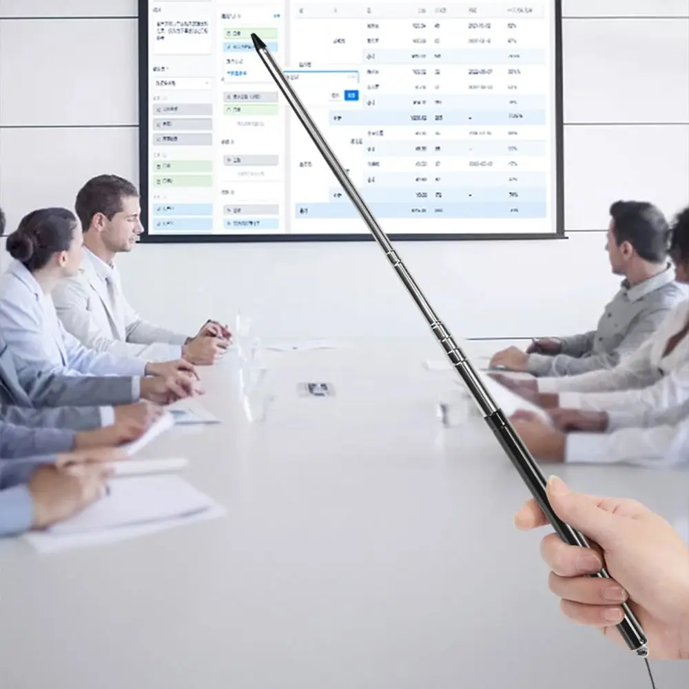 Preschool Teaching Tools Reading Guide Pointer Reading Sticks Teaching Aids Teaching Pointer Stick Learning Toys Stainless Steel