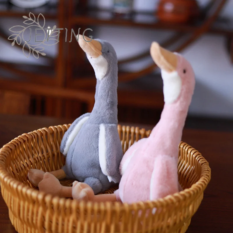 

Hot Long Neck Goose Stuffed Plush Doll Cute Soft Stuffed Dolls Plushie Animals Toys for Kids Baby Children Birthday Gifts