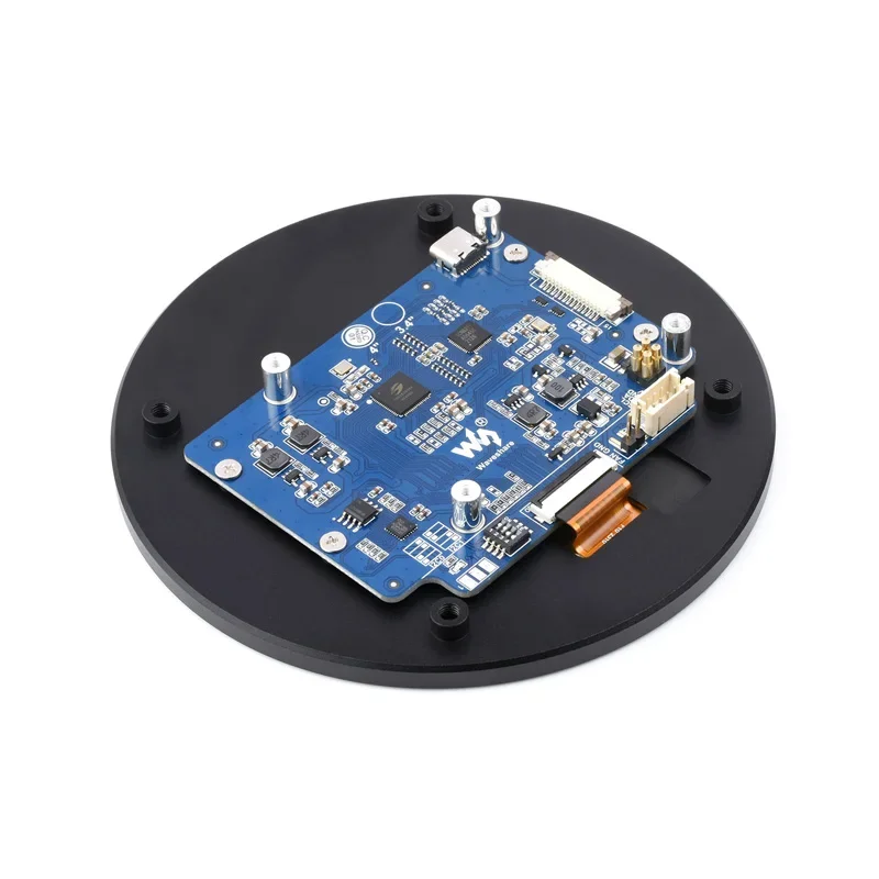 Raspberry Pi 4 inch Round DSI LCD Display Screen MIPI LCD IPS 720×720 Capacitive Touch Round Display