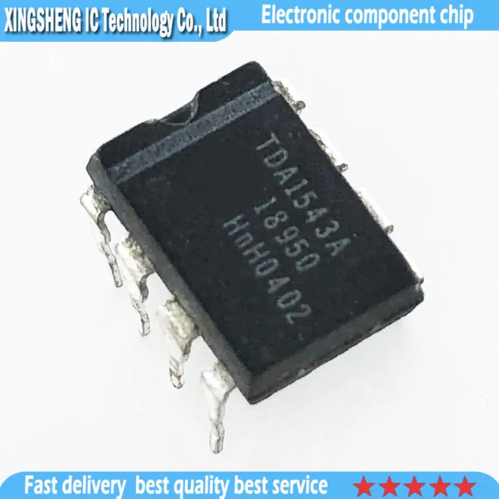 10PCS TDA1543A TDA1543 1543 DIP-8  In Stock