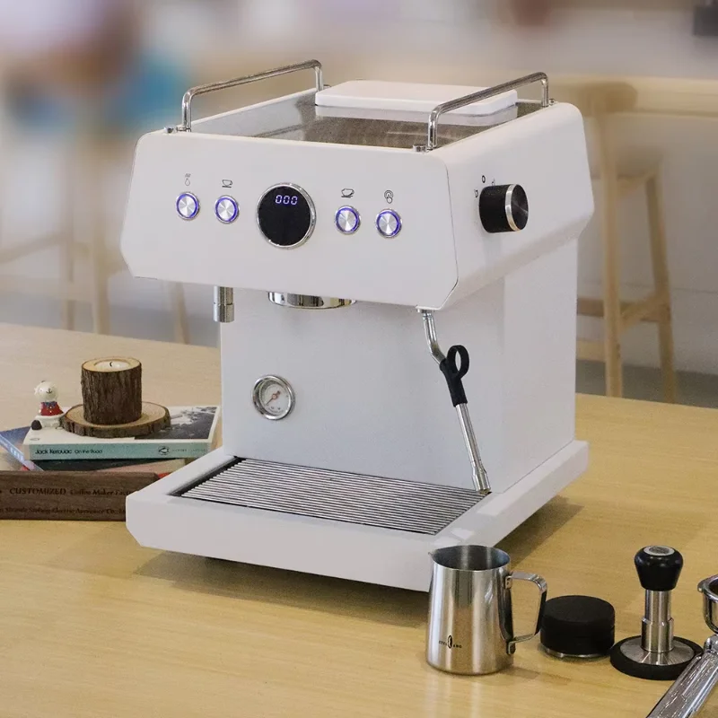 

Электрическая эспрессо-машина ProGrade 15 бар — программируемое быстрое заваривание для дома, гостиницы, кафе, с автоматической очисткой и ЖК-дисплеем