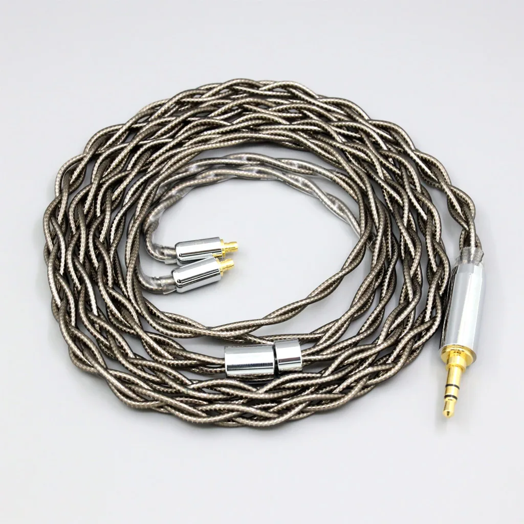 99% Pure Silver Palladium + Graphene ทองป้องกันสายหูฟังโทรศัพท์สำหรับ Acoustune HS 1695Ti 1655CU 1695Ti 1670SS 2 Core LN008195