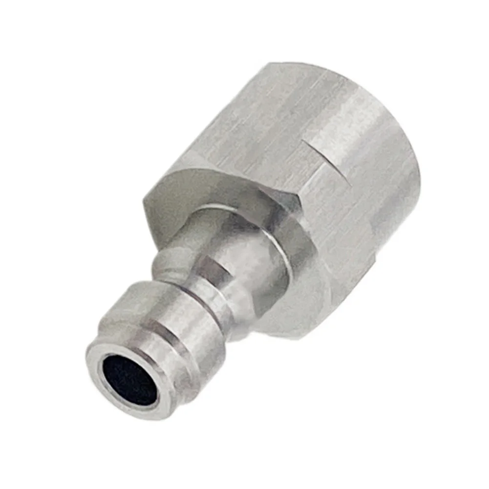 1 قطعة ل R134A زجاجة صمام Connecto الفولاذ المقاوم للصدأ 7/16-20UNF إلى 8 مللي متر محول سريع صمامات الزجاجات اكسسوارات