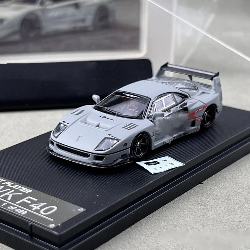 sw-1-64-f40-lbwk-ゴーストプレーヤー合金車ダイキャスト-車両カーモデルミニチュアスケールモデルカー用コレクションギフト
