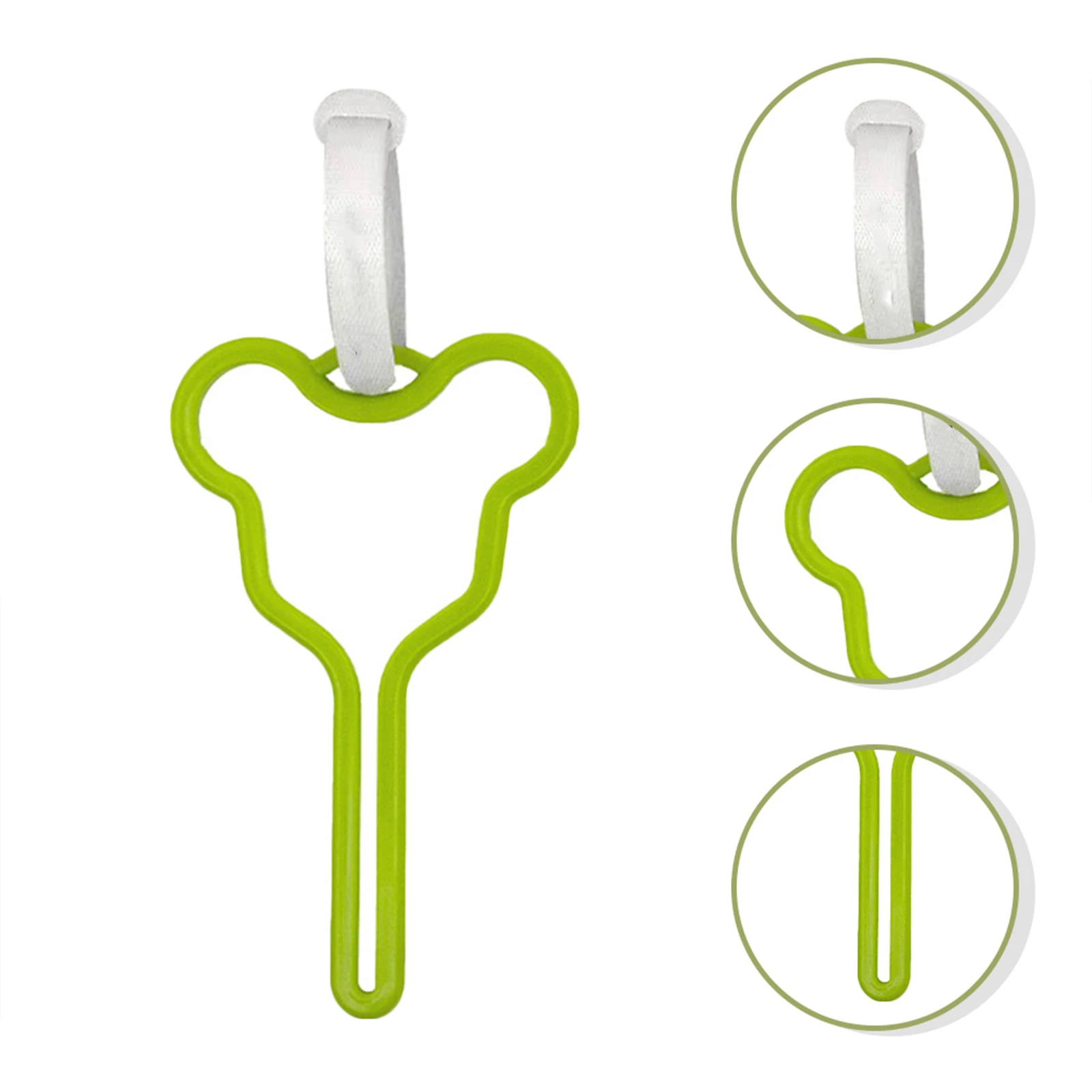 

4pcs Leash Waste Holder Dog Poop Bag Clip Portable Pet Trash Fixing PP Plastic Large Capacity Easy Carry Black