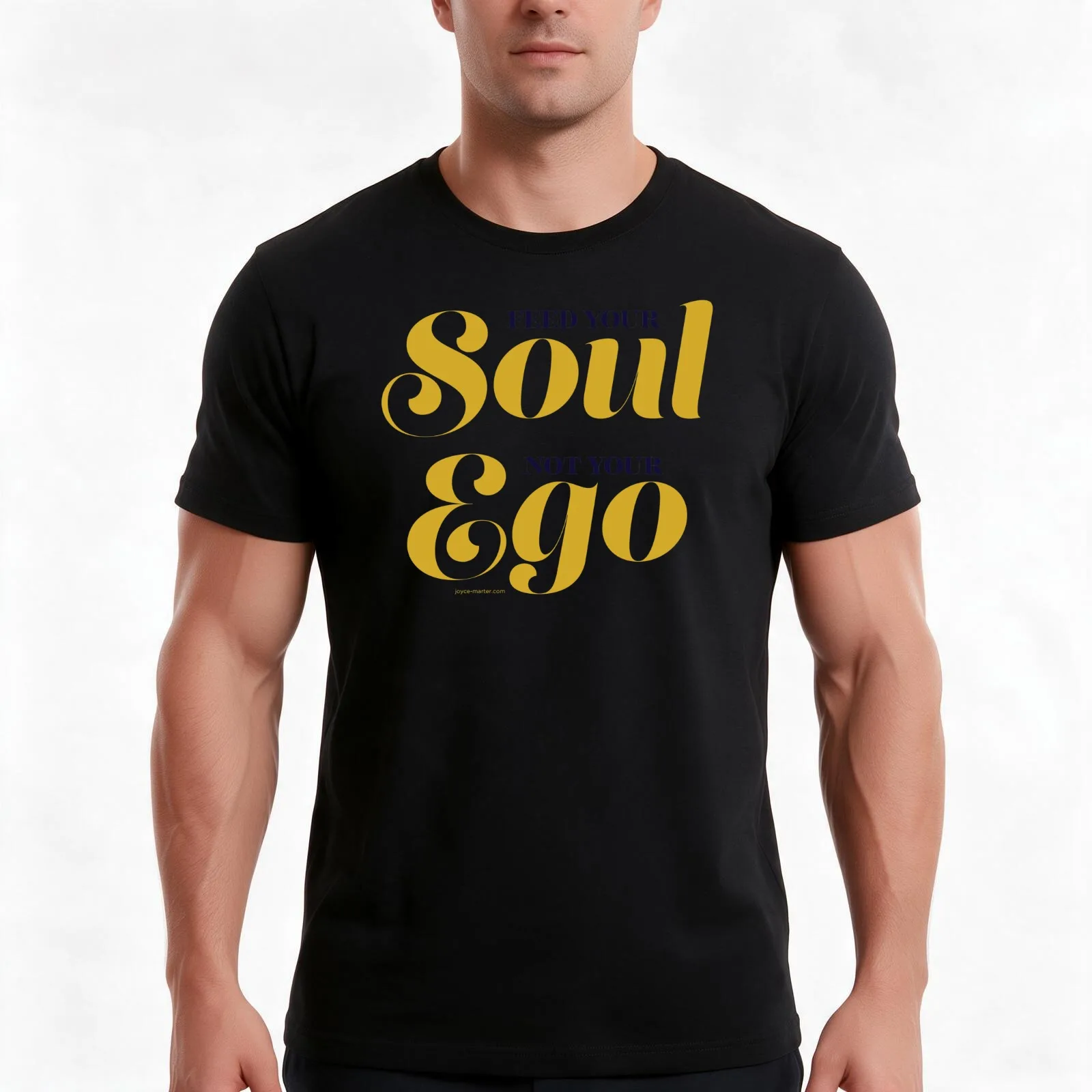 Feed Your Soul T-Shirt, Summer Casual Cotton Tee, Oversized Streetwear Tops, Vintage Graphic Print, Loose Fit Short Sleeve