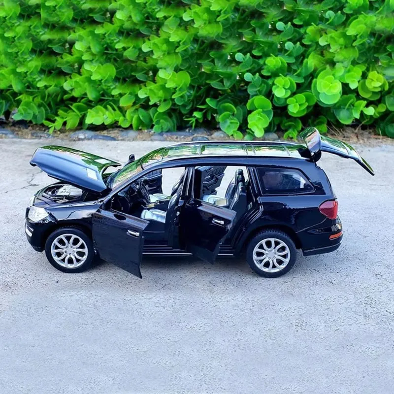 1:32 GL500 Legierung Auto Modell Diecast Spielzeug Simulation Auto Zurückziehen Sound Licht Für Kinder Geschenke Junge Spielzeug Fahrzeug Sammlung