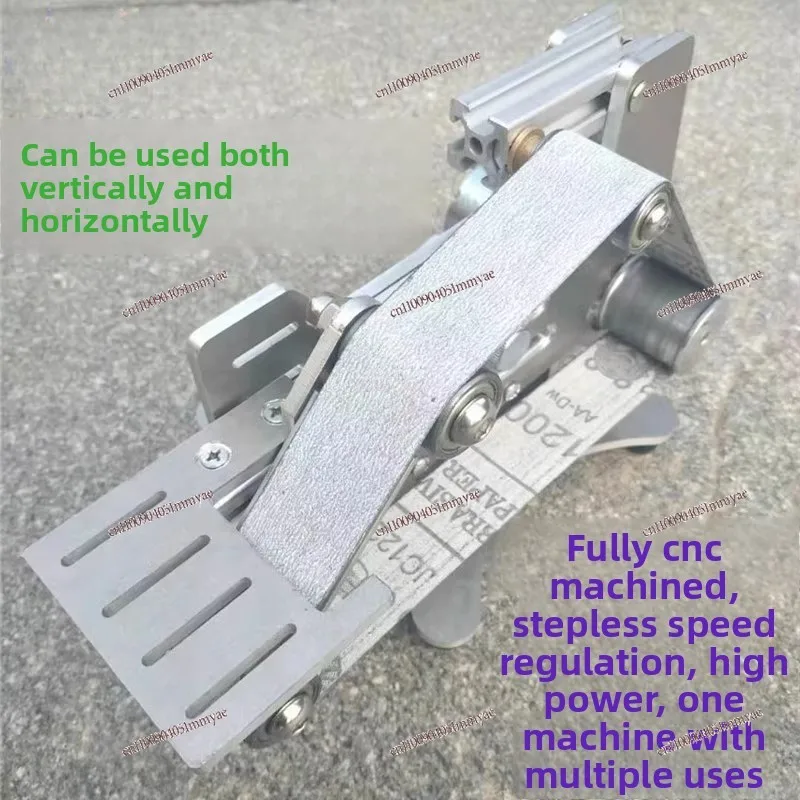 متعددة الوظائف مطحنة الرمل الصغيرة الكهربائية الصغيرة حزام ساندر DIY سطح المكتب #1