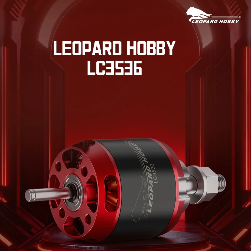 Leopard LC3536 Brushless Motor 3536 KV960-1270 RC Airplane Fixed Wing FPV Drone High Efficiency 4-8S Outrunner Motor