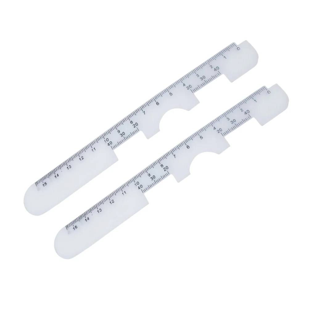 5 stks Plastic Optische PD Heerser Leerling Afstandsmeter Oog Oogheelkundige Tool Heerser Bril Accessoires Leerling Afstand Heerser