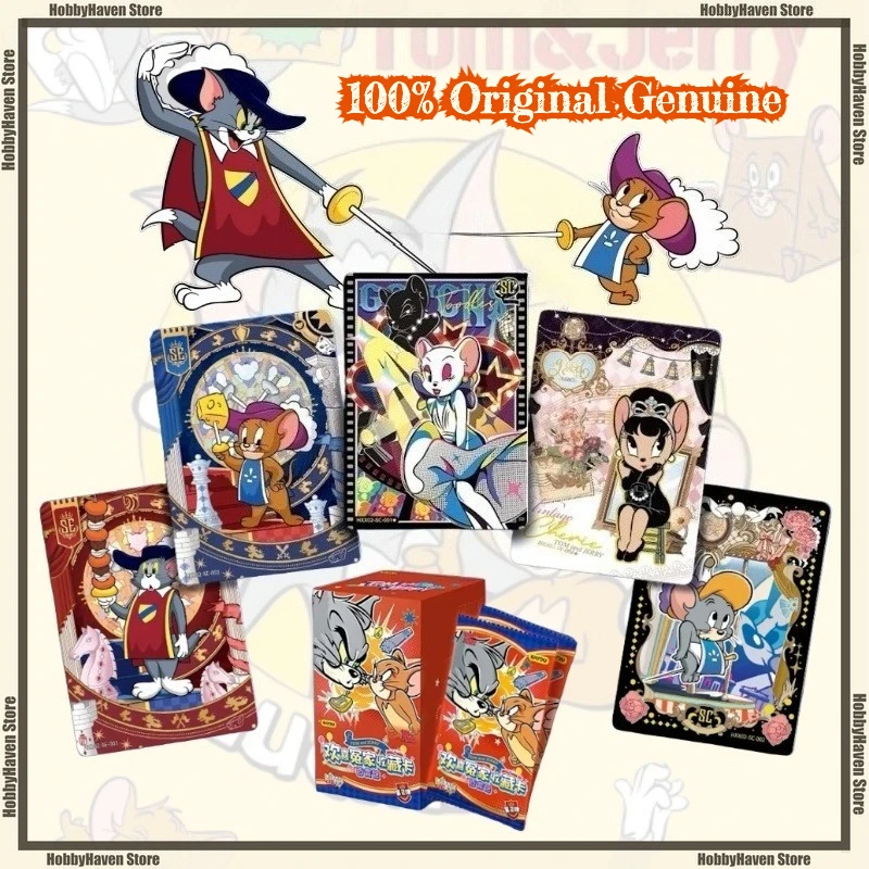 

В наличии Карточная игра Том и Джерри Happy Enemies and Enemies Part 2, официальная анимационная коллекция периферийных карт, подарок