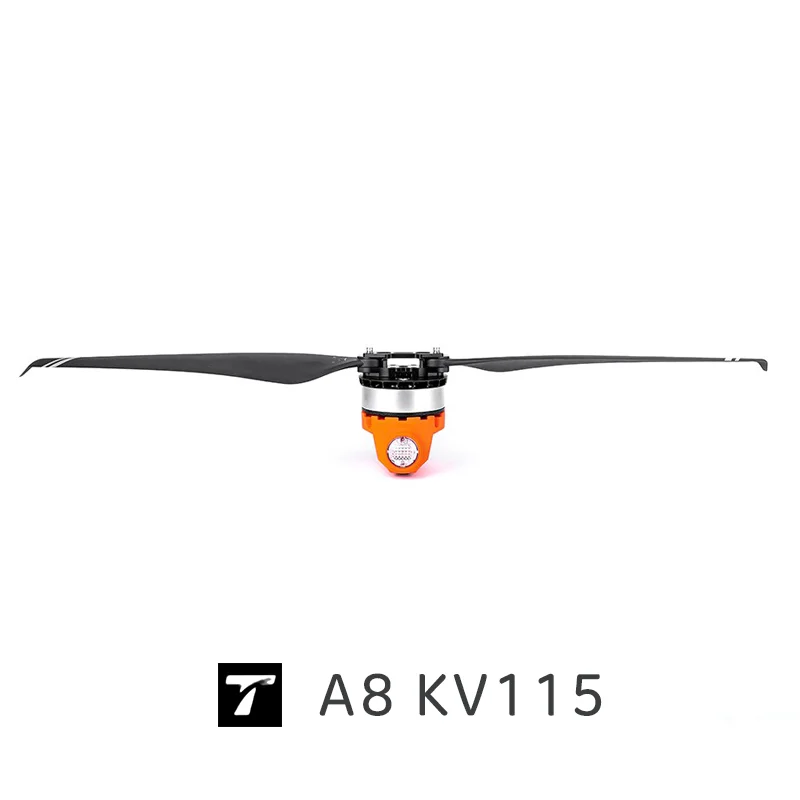 A8 – 12–14S KV115 T – MOTOR Modulares Dynamiksystem MOTOR + ESC + PROP Optimale Lösung für 5–7 kg Multirotor-UAV