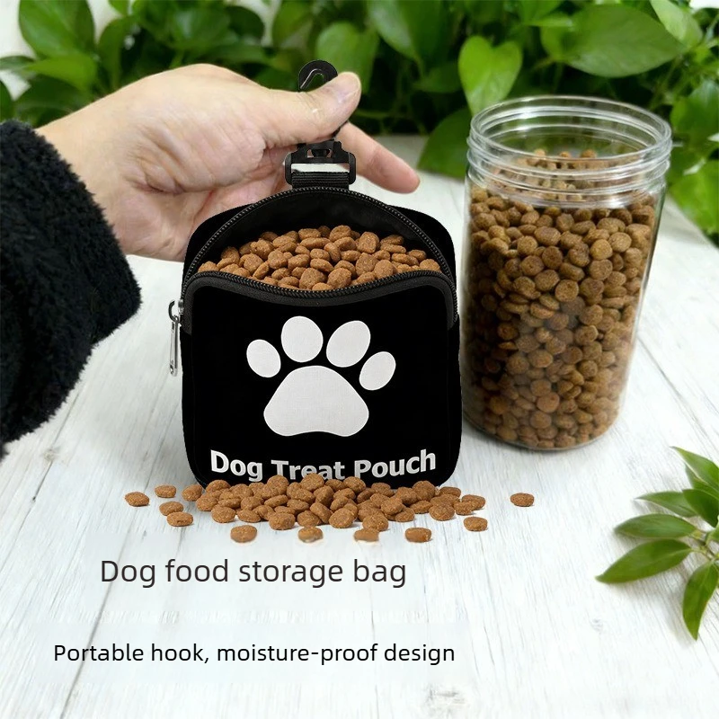 Bolsa Portátil para Premios de Perros, Bolsillo para Comida de Perros para Entrenamiento al Aire Libre, Bolsas Multifuncionales para Recompensas de Perros, Suministros para Mascotas