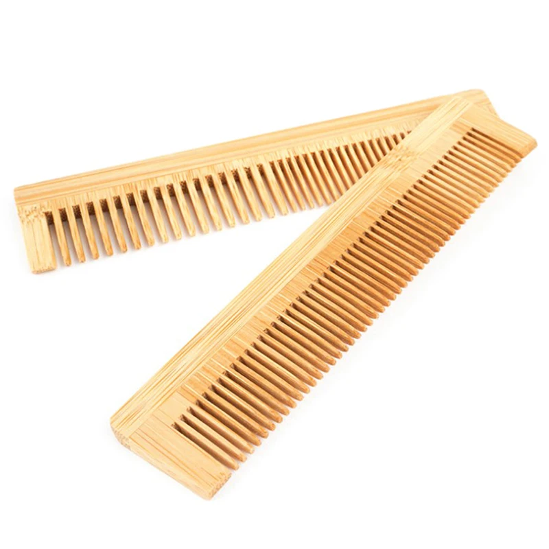 1Pc Natural Bamboo Comb Hair Brush Hair Care Beauty SPA Massager Hair Care Comb Bamboo Hair Vent Brush