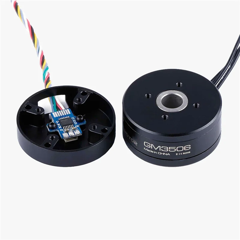 

N05R 2X GM3506 Brushless Gimbal Motor Hollow Shaft With AS5048A Encoder For SLR Camera Stabilizing RC Multirotor