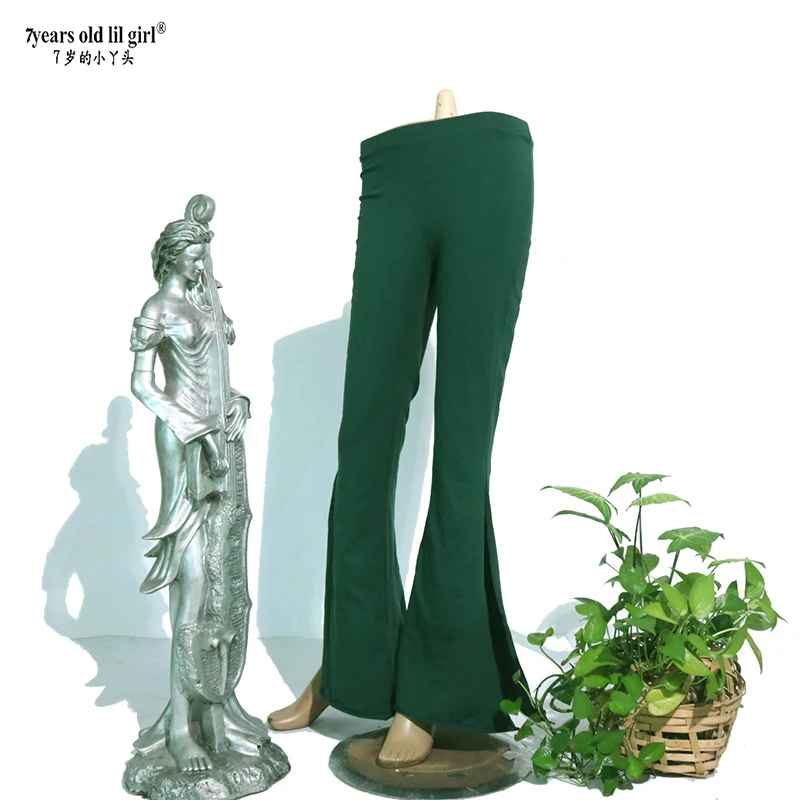 7 سنوات فتاة صغيرة 2023 القبلية الانصهار الرقص الشرقي السراويل مشروط القطن مضيئة B22