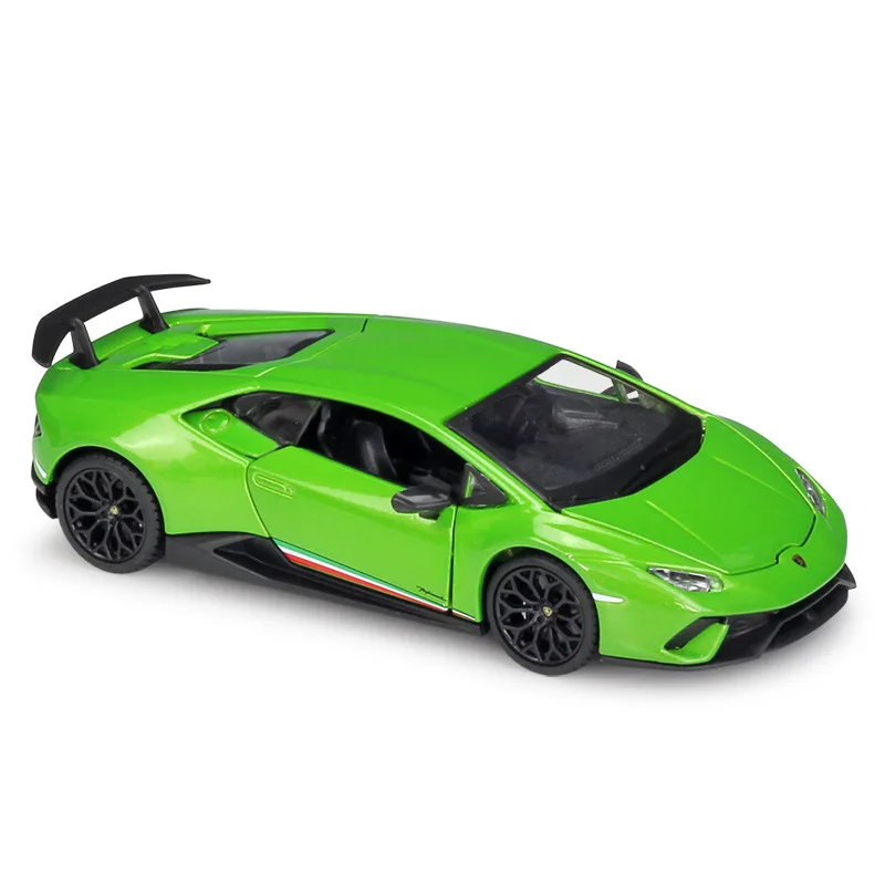 Bburago 1:32 Huracan PMMA Display Box akusto-optische Legierung Simulation zurückziehen Auto Geschenke Spielzeug sammeln