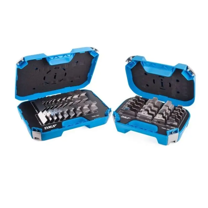 SKF TMAS 720 Electronic Machinery Shims Kit with 20 Thickness Options for Accurate Vertical Alignment