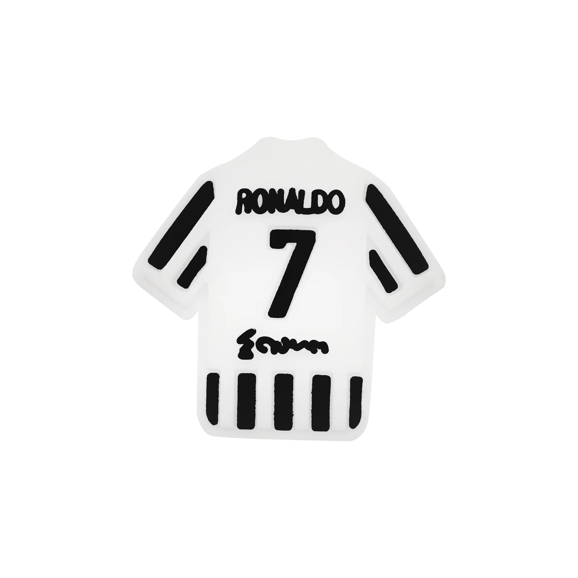 18pcs/set Soccer star Critiano Ronaldo Series for Cartoon Shoe Charms Decoration Accessories for Classic Clog Gifts