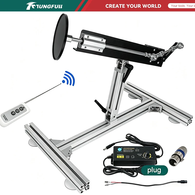 DC 24V Remote Control Powerful Telescopic Linear Actuator 30-150mm/60-200mm Stroke With 775 Motor Greater Thrust Optional Stand