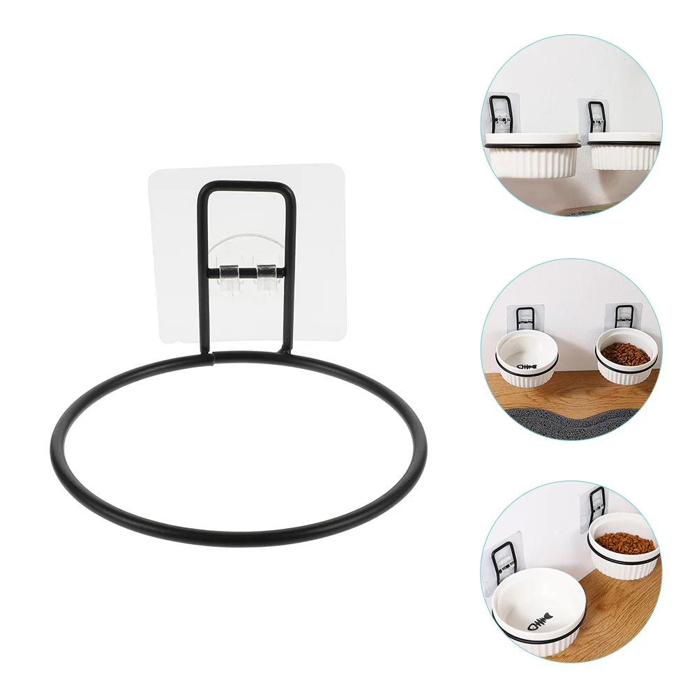 Soporte para cuencos práctico, accesorio para el hogar, estante de alimentación de hierro para mascotas, estante de plástico para niñas