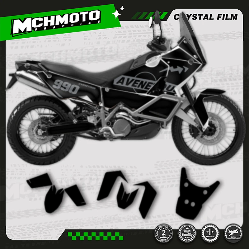 

MCHMFG For KTM 2003-2016 ADV990 R S Graphics Motorcycle Decals Stickers Kit Number Name Custom
