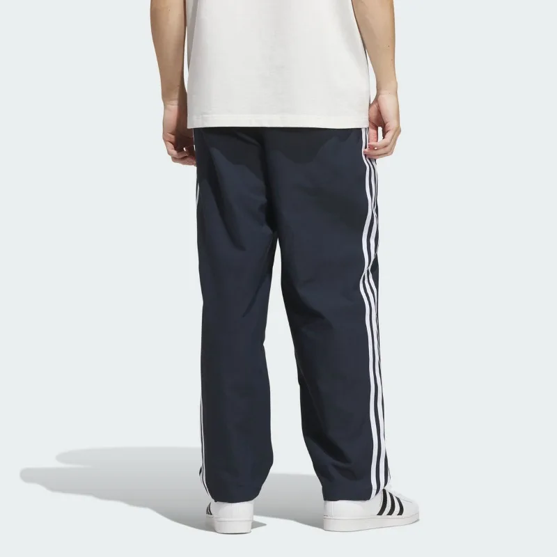 Adidas Adidas Clover Trousers 2026 Autumn Men's Street Ink Blue Loose Sweatpants KS4245