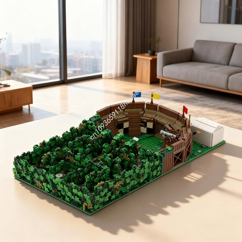 2222 قطعة MOC Triwizard المتاهة هاري بوتر نموذج بناء لعبة كتل هدية الكريسماس العمارة الإبداعية فكرة الطوب عيد ميلاد #1