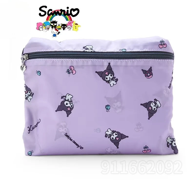 Hello Kittyi New Women's Travel Handbag Luxury Brand Fashion Travel Bag Large Capacity Folding Luggage Bag Cartoon Storage Bag
