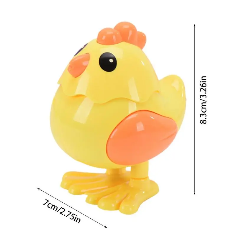 Clockwork Chick Toy Wind Up Filhotes Brinquedos Para Crianças Novidade Frango/Patinho Hopping Windup Toy Party Favors Goody Bag