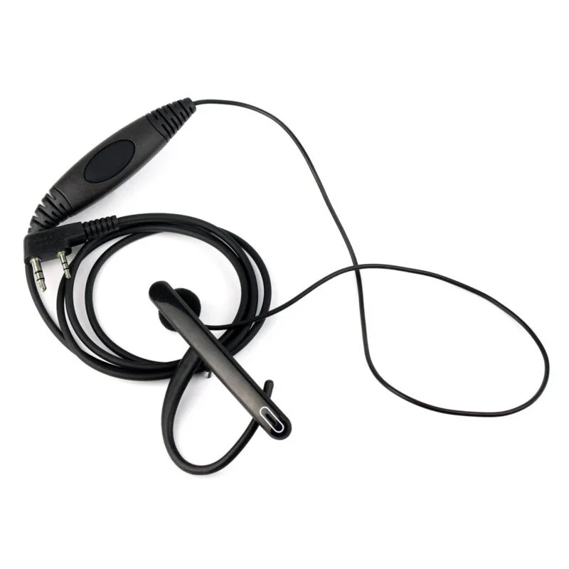 Rádio Mic Headset Comunicação Acessórios, Prático Bar, PTT Microfone, Fit para Kenwood KPG, KPG27D, KPG29D, 1Pc