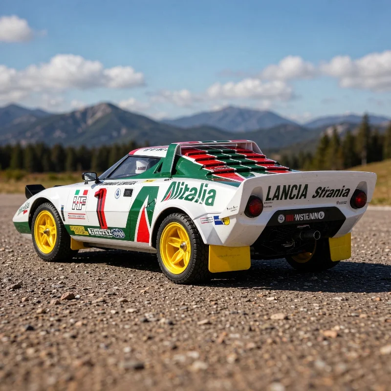 New Hot 1/10 Killerbody KR10 Remote Control Electric Simulation 4WD Rally Car KIT/ARR Version Rear Wide Tire 48838S RC Model Toy