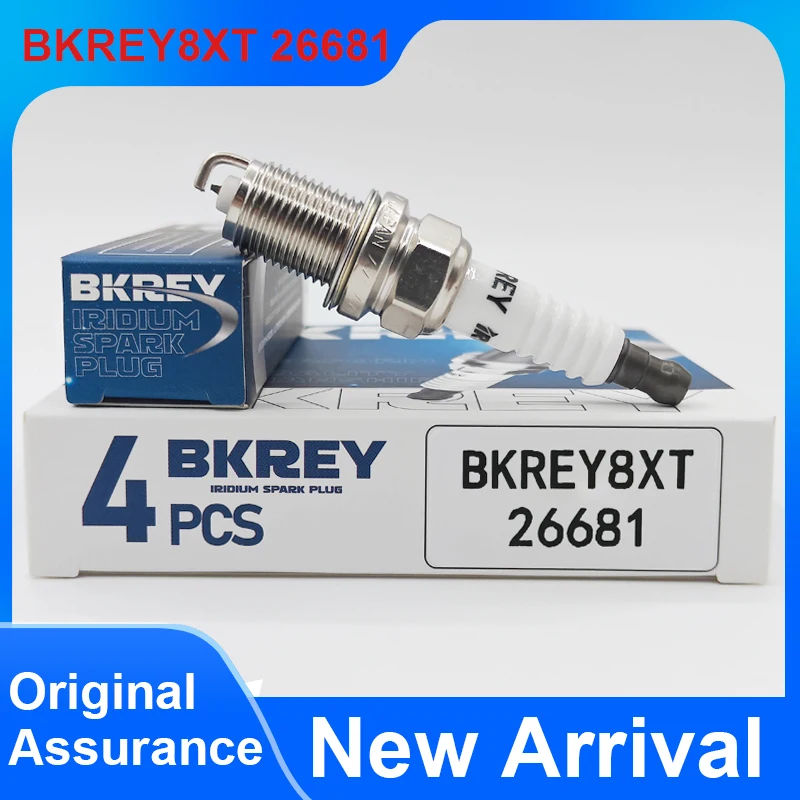 4/20pcs BKR8EIX 2668 Iridium Spark Plug Candles For Audi Volkswagen A3 A4 A5 TT TTS CC Tiguan Jetta Passat For BKREY8XT 26681