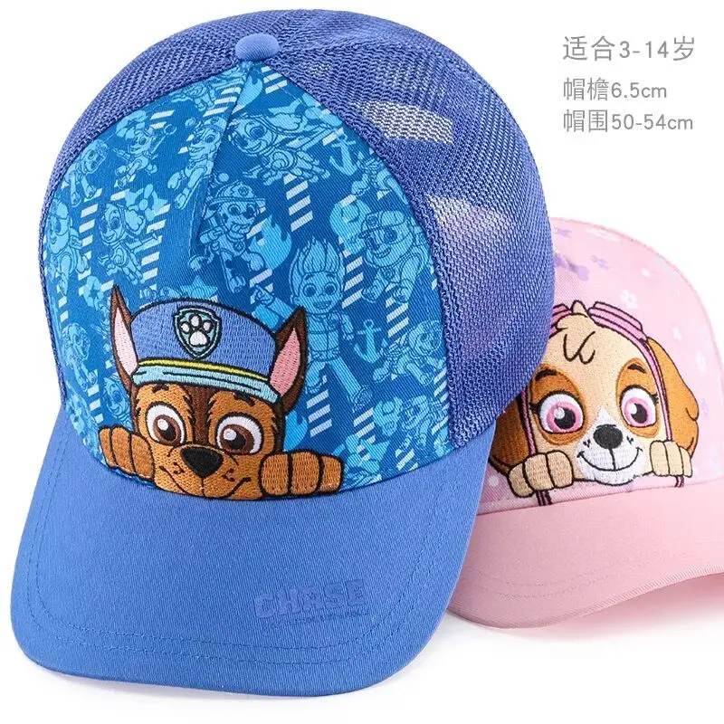 New Style Genuine Paw Patrol Baby Cute Hat Kids Hats Boys Girls Spring Summer Autumn Baseball Cap Children\'s Sun Hat Visor Caps