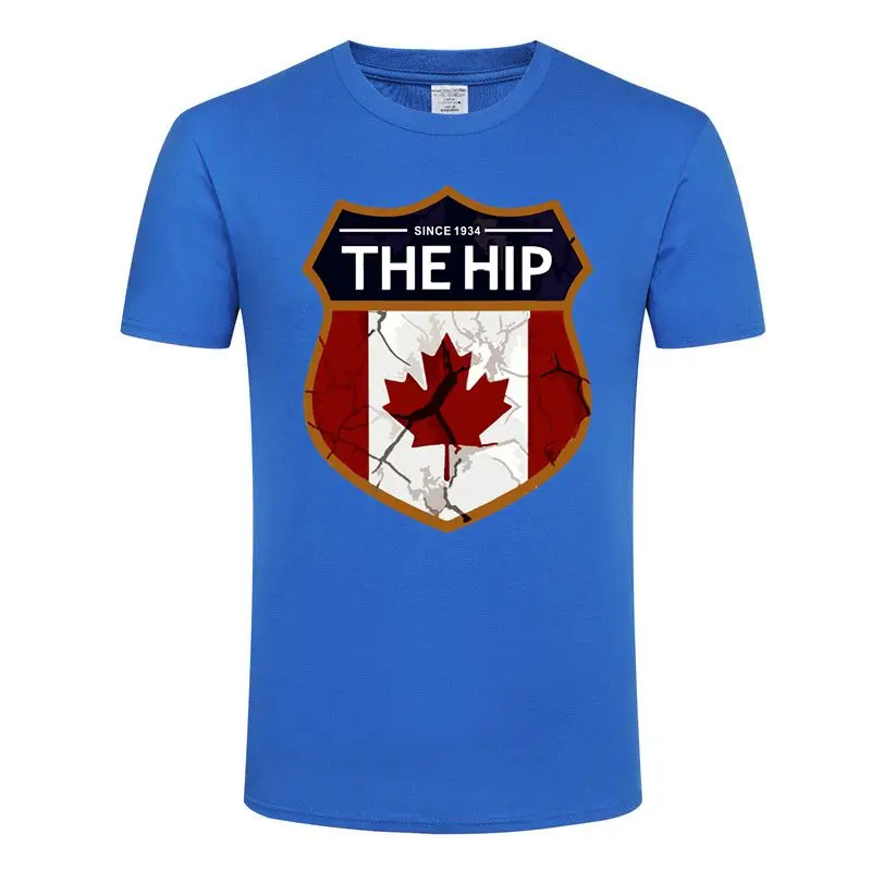 The HIP Tragically Leaves Canada Since 1984 Short Sleeved Slim T Shirts Male Wear Tops Women Tees T-Shirt Men TShirt XS-XXXL