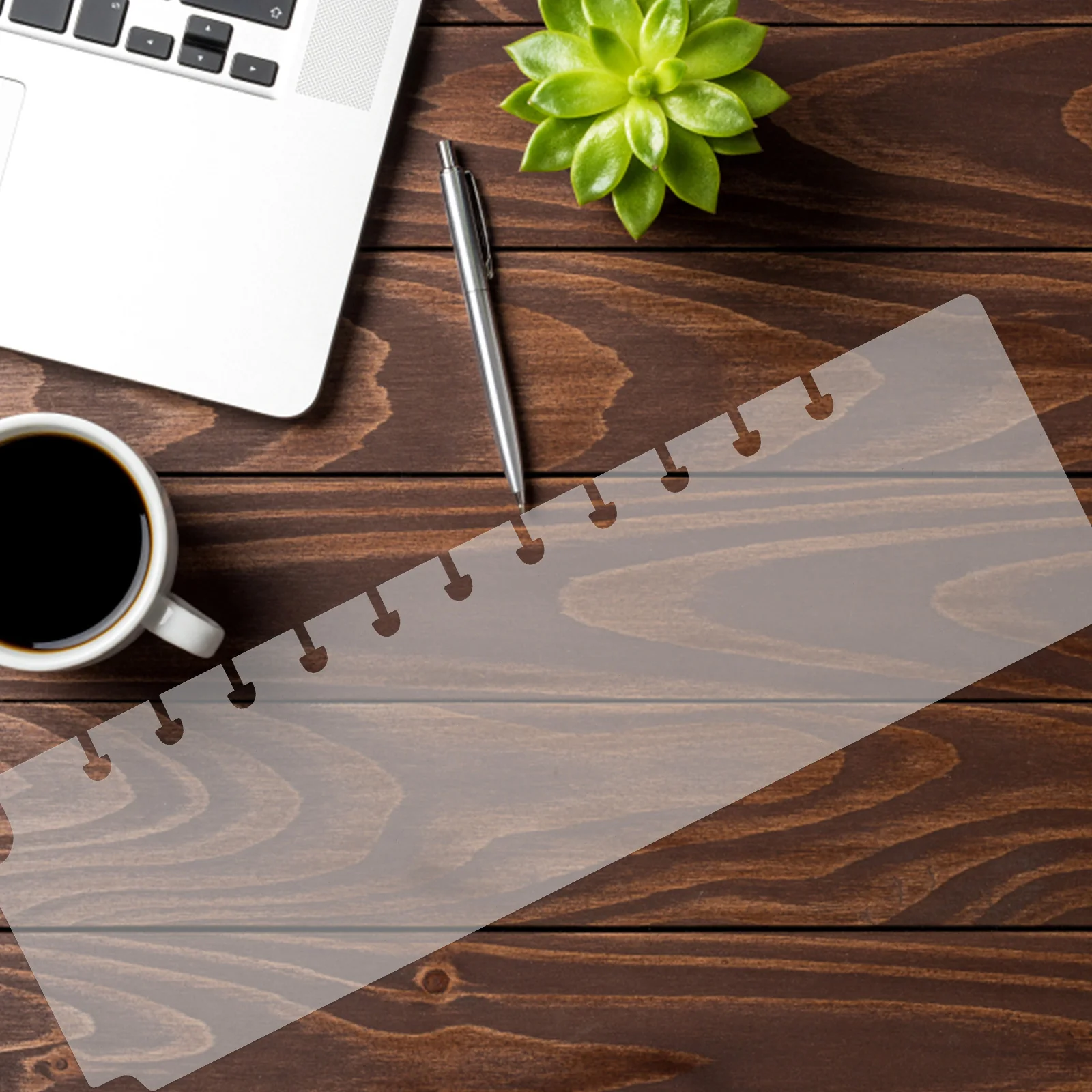 5개입 루즈리프 노트북 탭 플라스틱 폴더 바인더용 귀엽고 실용적인 학교 사무실 정리용 바인더 디바이더 대량 플라스틱