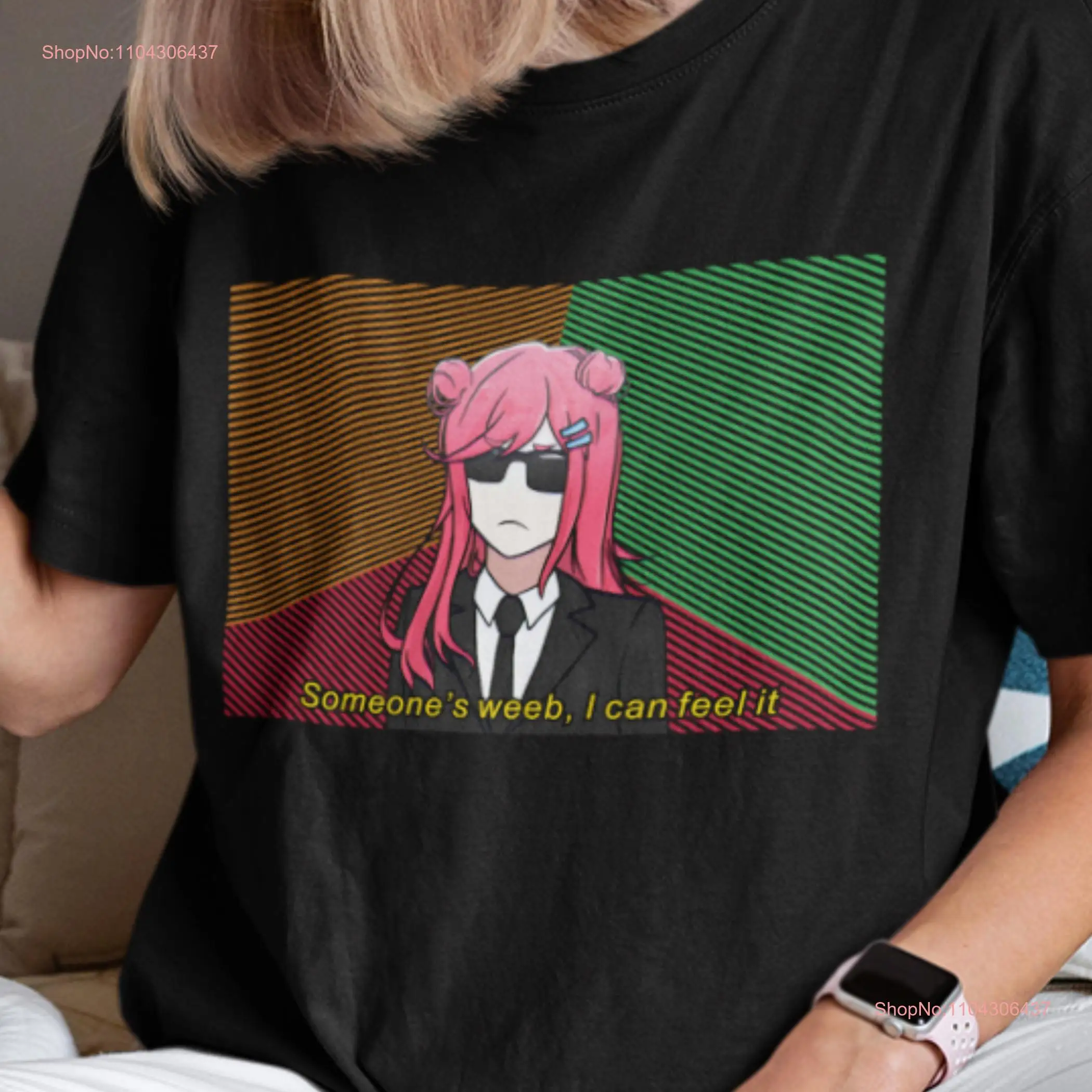 SOMEONES WEEB T Shirt Subtle Weeaboo Degenerate Detector Anime Meme Tumblr Otaku Black Filthy Weebs Memes Fashion