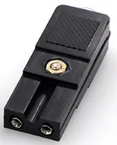 Small two-wire electric screwdriver plug 2-core power socket DC power plug connector 2 pins black small two-wire plug