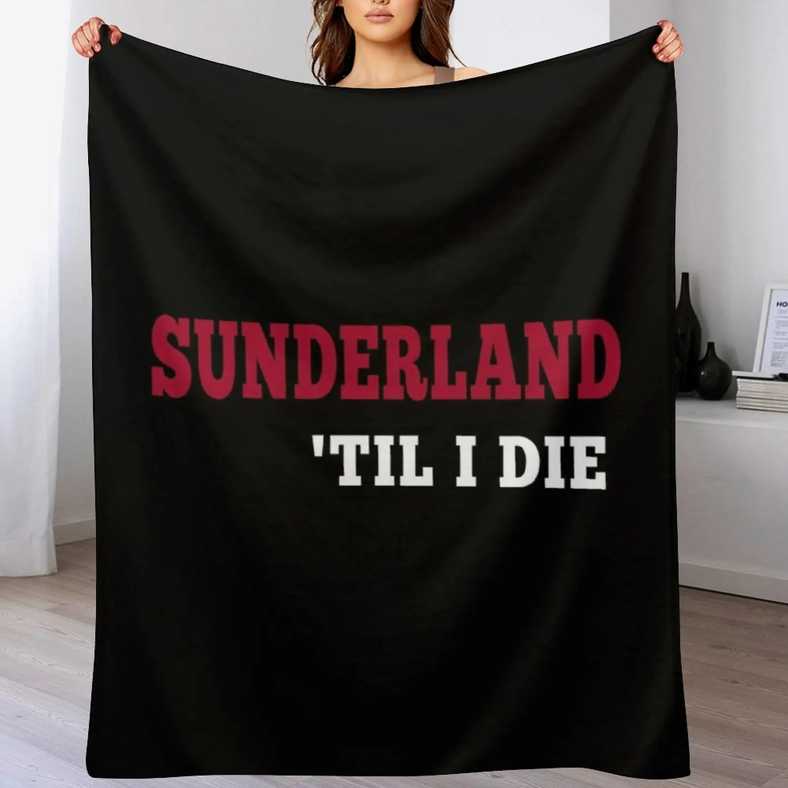 

Sunderland Till I Die SAFC Fan Classic Throw Blanket valentine gift ideas Loose Fashion Sofas Blankets