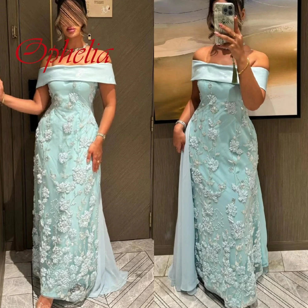 Abito da sera senza maniche di lusso personalizzato con spalle scoperte Abiti da ballo con fiori in raso di alta qualità Abiti da festa da sposa delicati