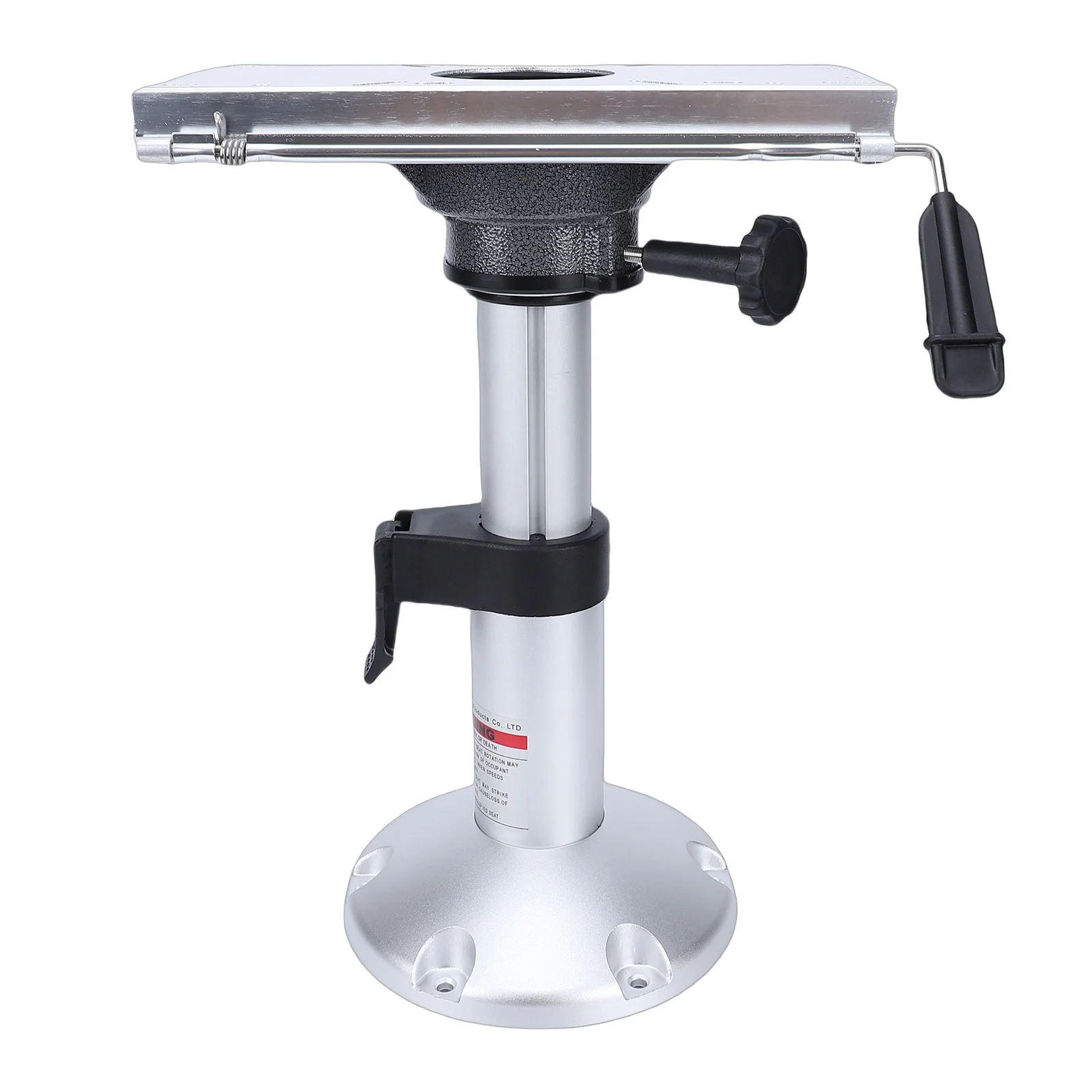 

Boat Seat Pedestal and Slide 13-18 Inch Adjustable Height Locking Boat Seat Base with Slide for Yacht Ship Floating Dock Deck