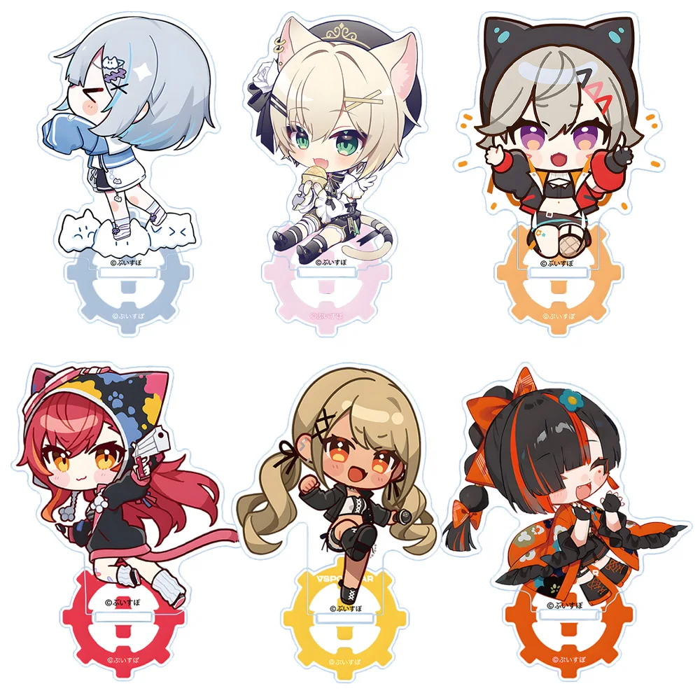 VTuber VSPO Official KAGA SUMIRE KAGA NAZUNA TACHIBANA HINANO TOSAKI MIMI KAMINARI QPI KISARAGI REN Acrylic stand Anime Figure