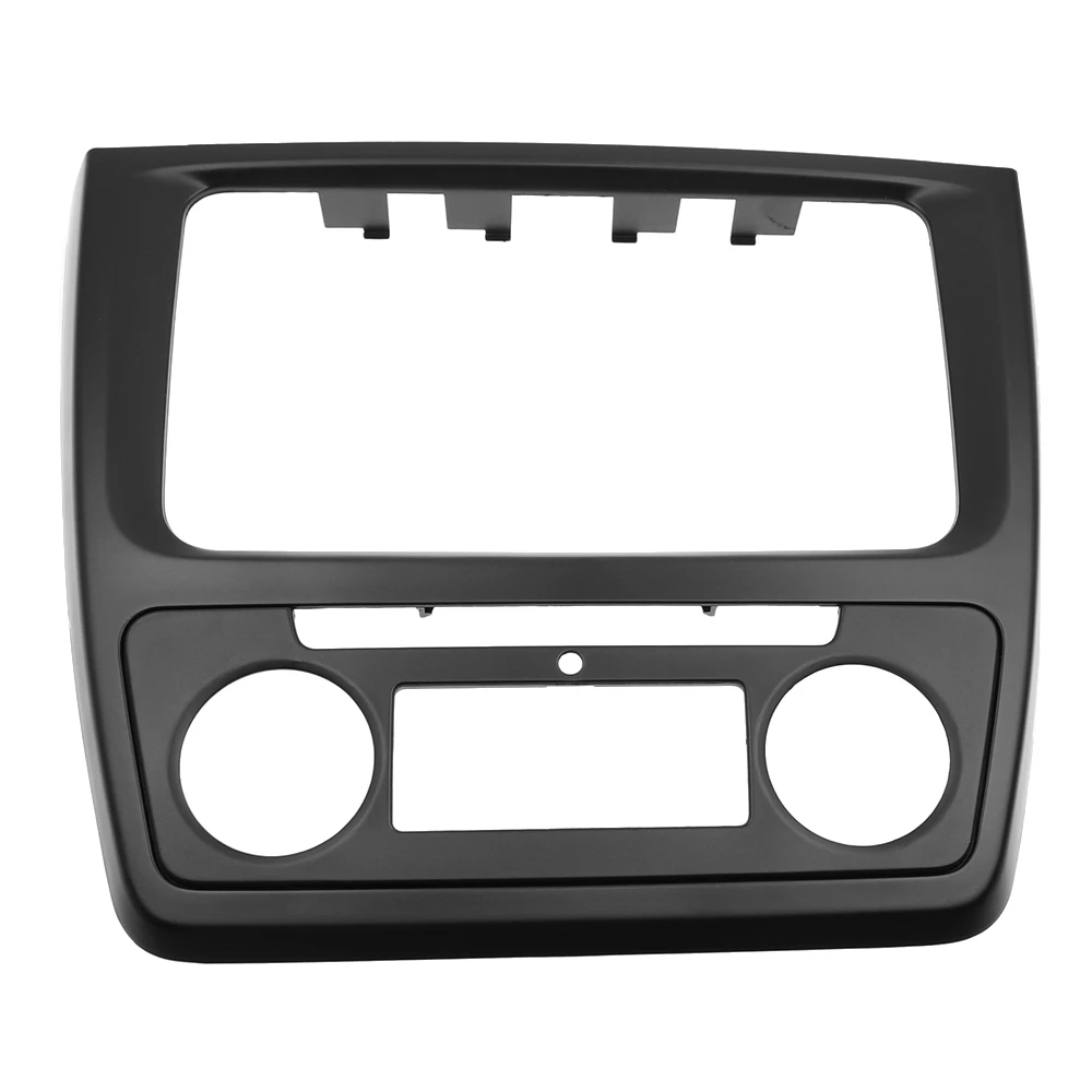 Double Din Radio Frame Audio fascia for Skoda yeti Car refitting DVD frame DVD panel Dash Kit