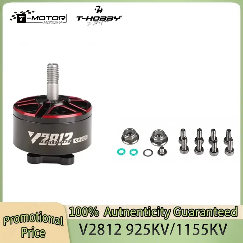 

Мотор T-HOBBY T-Motor VELOX V2812 KV925 KV115 для FPV-дронов, подходящий для FPV-дронов 4-8 дюймов и FPV-фристайл рам.