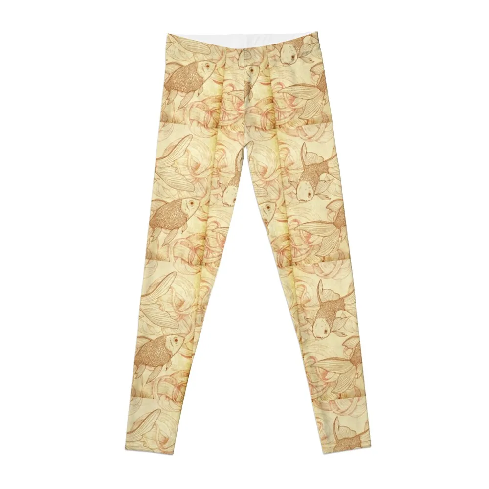 

Goldfishes Nr. 2 Leggings gym clothing fitness set gym gym's sportswear Womens Leggings