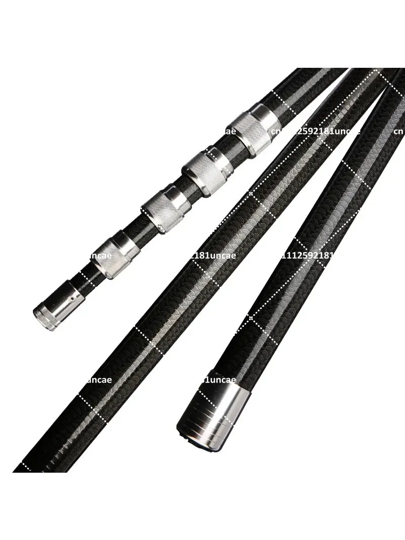 Carbon Fiber Fishing Net Handling Pole 7m 8m 9m 10m for Fruit Picking Rod No Net Knife or Looper Lock